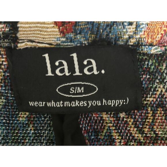 Dressed in Lala Women’s Wild Soul Tiger Jungle Print Moto Jacket - Size S/M - Picture 6 of 8